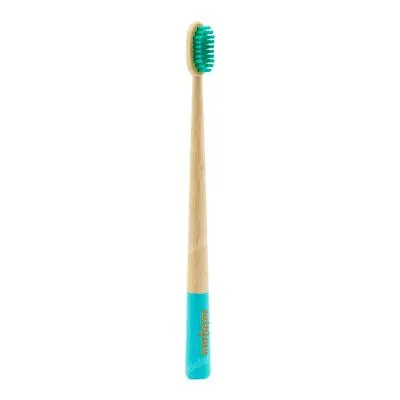 Cepillo de bambu - turquesa, Minima Organics