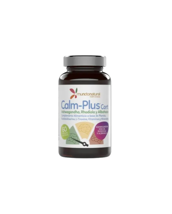 Calm-plus cort 60 capsules, Mundo Natural