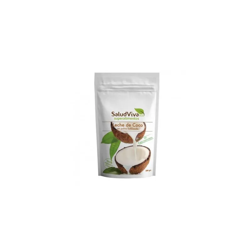 Leche coco polvo saludvi 200 g, Salud Viva