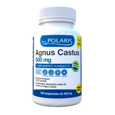 Agnus castus 500 mg 100 comprimidos, Polaris