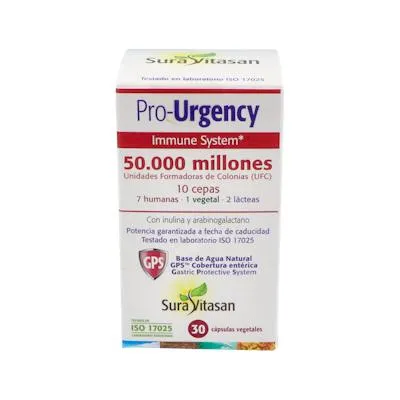 Pro-urgency 30 cápsulas, Sura Vitasan