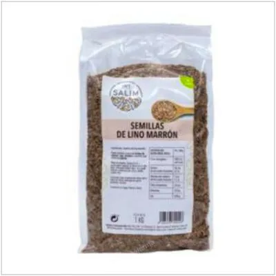 Semillas de lino marron 1 kg, Int Salim