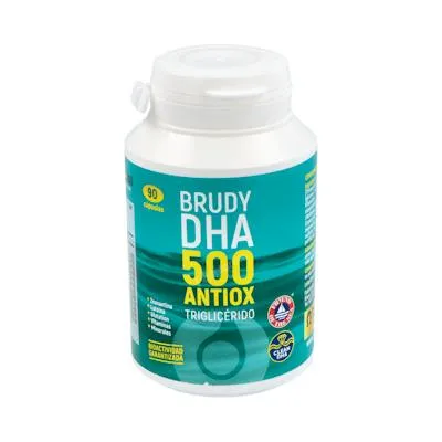 Brudy DHA 500 antiox 90 cápsulas, Brudylab