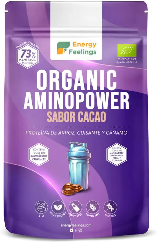 Amino power choco 73% BIO 500 g, Energy Feelings