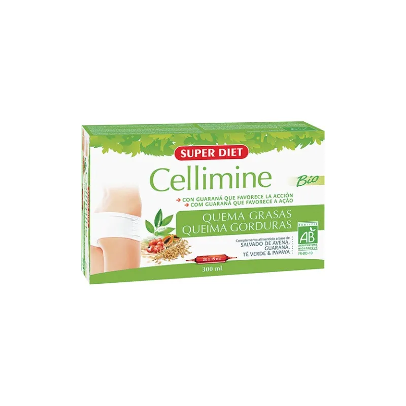 Cellimine quema grasas BIO 20 x 15 ml, Superdiet