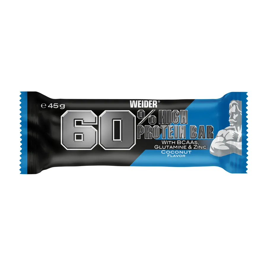 60% protein bar coco, Weider