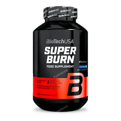 Super burn 120 comprimidos, Biotechusa