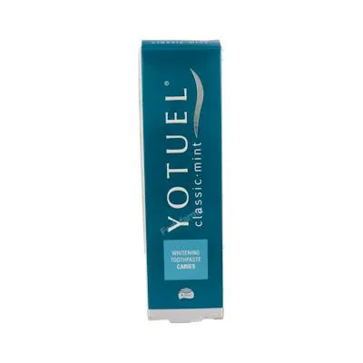 Classic dentífrico mint/menta blanqueador 50 ml, Yotuel