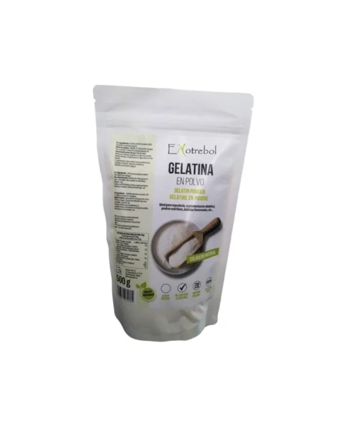 Gelatina polvo neutro 500 g, Ekotrebol