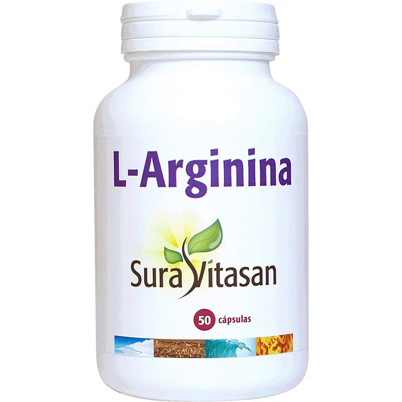 L-arginina 500 mg sura vi 50 cápsulas, Sura Vitasan