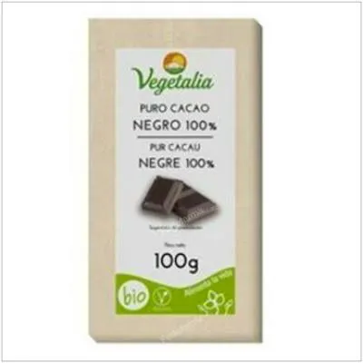 Chocolate negro 100% ccpae BIO 100 g, Vegetalia