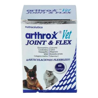 Arthrox vet joint & flex veterinaria 60 comprimidos, Cumediet