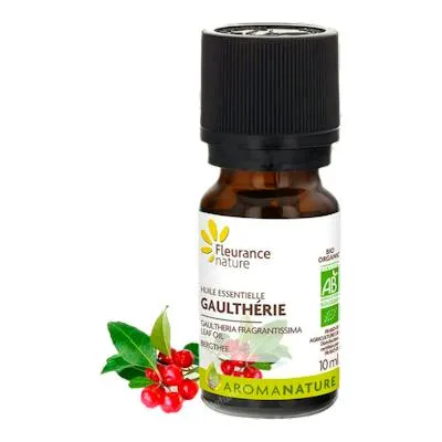 Aceite esencial de gaulteria frasco de 10 ml, Fleurance Nature
