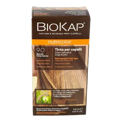 Haarverf extra light blond zeer lichtblond ·9.0 140 ml, Biokap