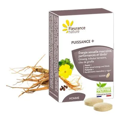 Potencia + - 15 dias 30 comprimidos, Fleurance Nature