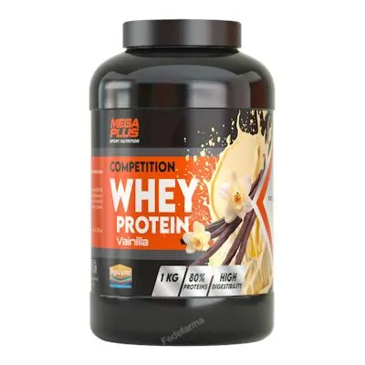 Whey premium competition vainilla 1 kg, Mega Plus