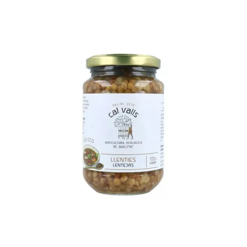 Lenteja cocida BIO 350 g, Cal Valls