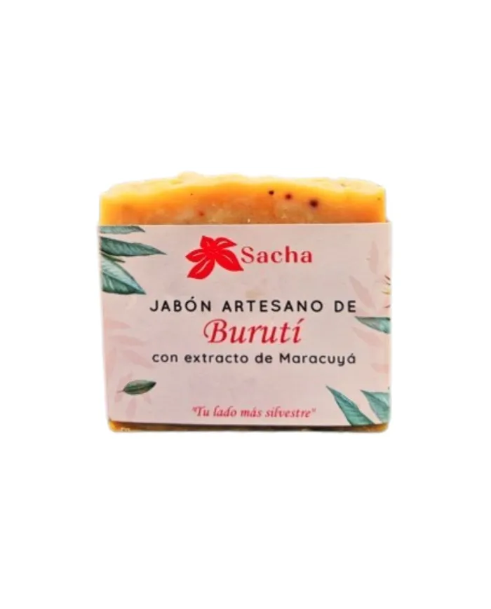 Jabón buruti extracto maracuya 100 g, Sacha
