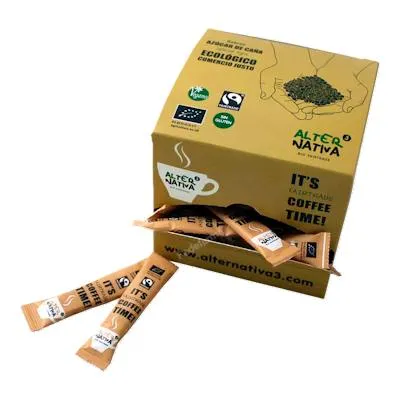 Azucarillos de caña paraguay 300 g BIO 60 sobres, Alternativa 3