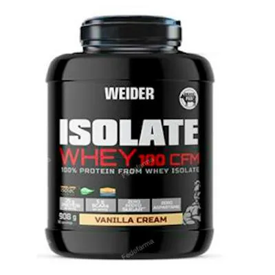 Isolate whey 100 cfm vainilla 908 g, Weider