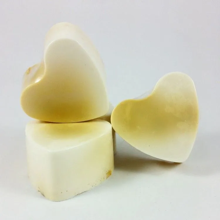Jabón forma corazón Coco, Big Soap Factory