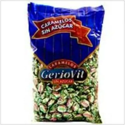 Caramel eucalyptus mini sans sucre 1 kg, Geriovit