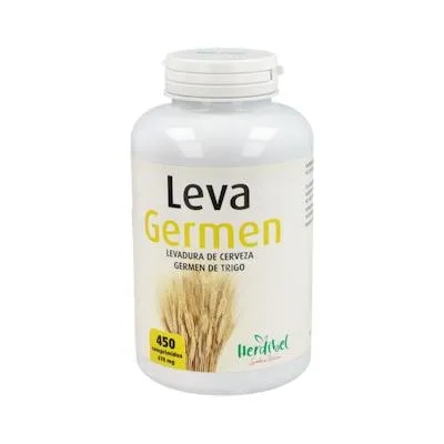 Leva-germen levadura+germen trigo 450 comprimidos, Herdibel