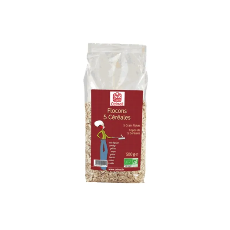 Copos 5 cereales 500 g, Celnat