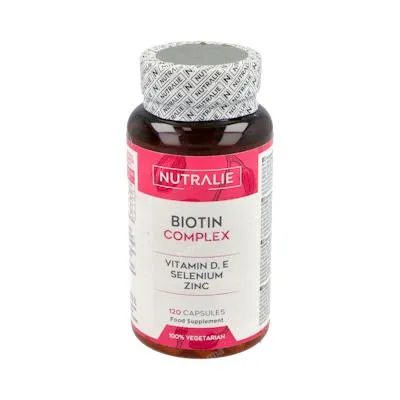 Biotina 10000mcg+VITAMINAS e+d 120 cápsulas, Nutralie