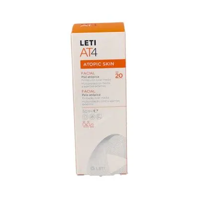 AT4 atopic skin crema facial SPF 20 50 ml, Leti