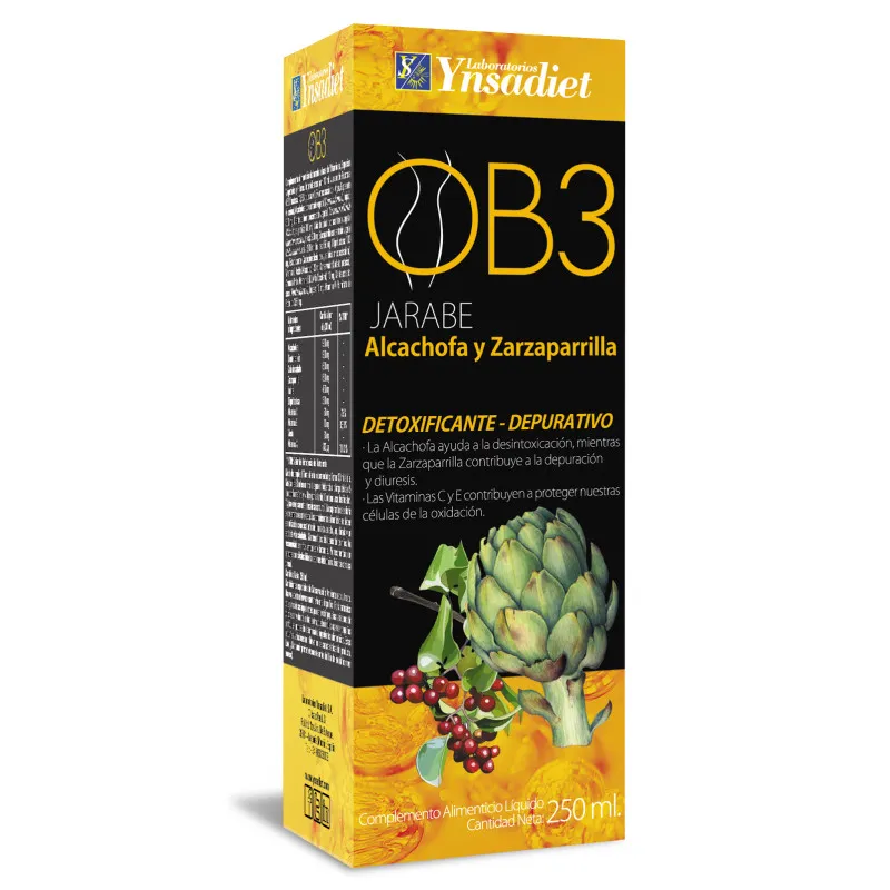 Ob-3 drenante 250 ml, Ynsadiet
