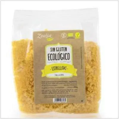 Estrellitas sin gluten BIO 250 g, Zealia