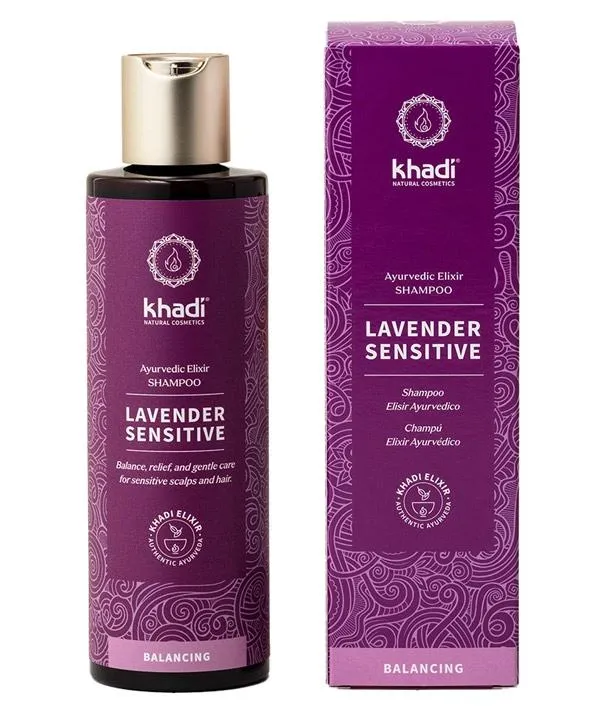 Sensitive Shampoo Lavender, Khadi