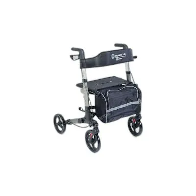 Rollator de aluminio oceano 2.0 gris, Moretti