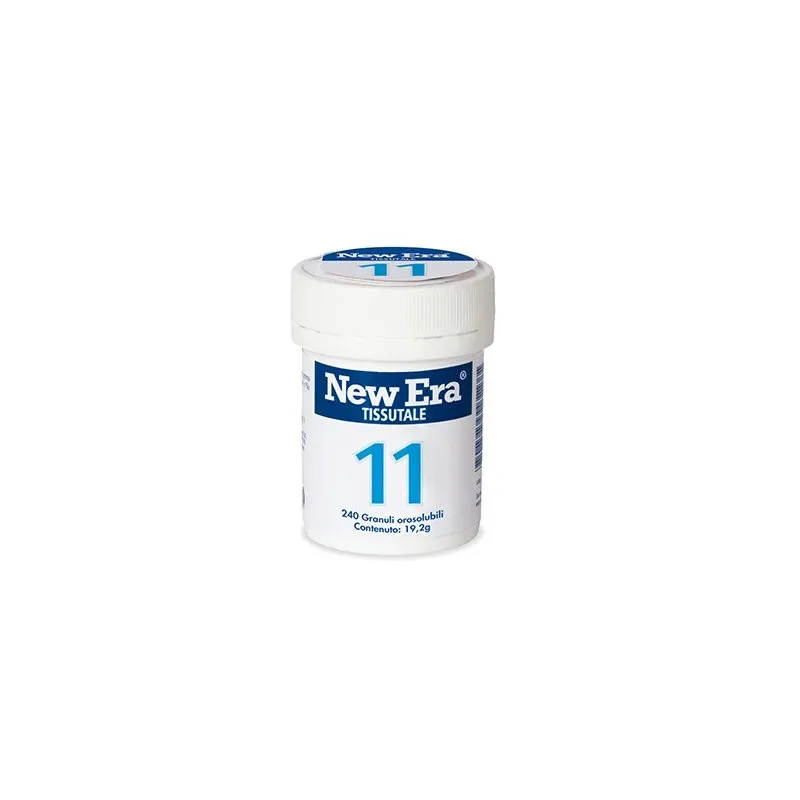 Sales schussler nº11 silicea 240 comprimidos, New Era