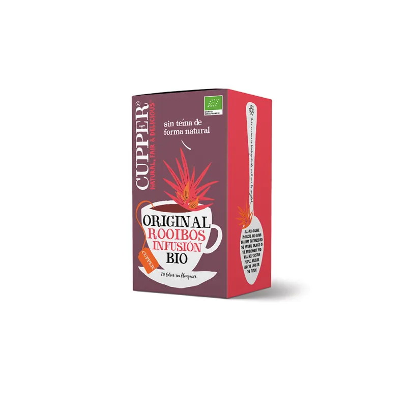 Original rooibos Kräutertee BIO 20 Beutel, Cupper