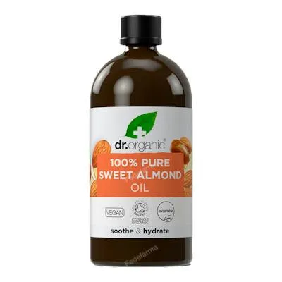 Aceite de almendras dulces 100% puro 100 ml, Dr. Organic