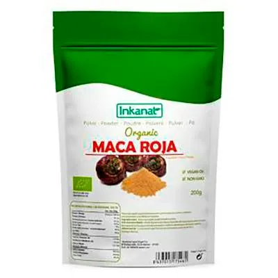 Rode maca poeder zak BIO 200 g, Inkanat