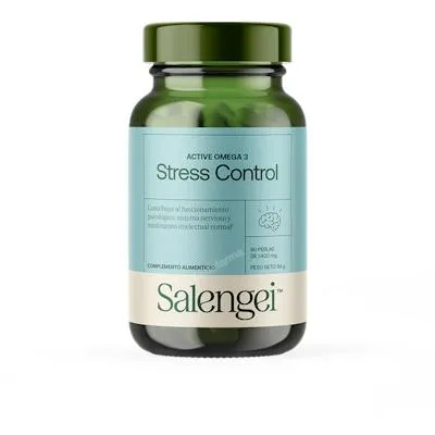 Active omega 3 stress control 60 perlas, Salengei