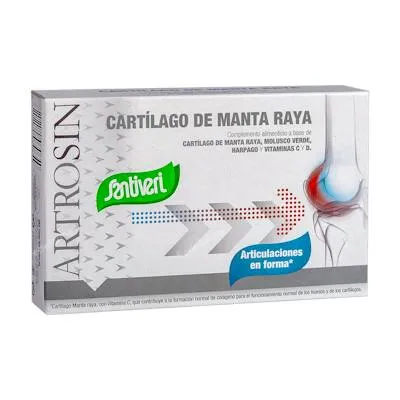 Artrosin cartílago manta raya 60 cápsulas, Santiveri