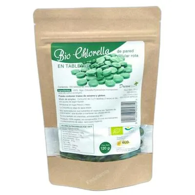 Alga chlorella BIO 200 comprimidos, Dream Foods