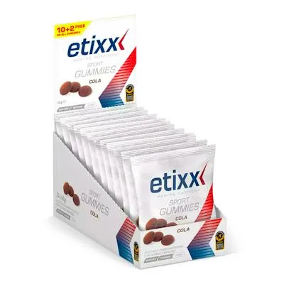 Sport gummies cola 12 uds., Etixx