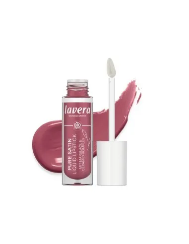 Pintalabios líquido puré satin 03 wild mauve, Lavera