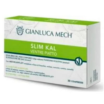 Slim kal ventre plano 30 comprimidos, Gianluca Mech