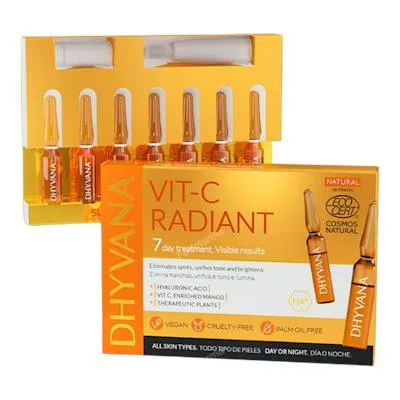 Vit C radiant serum BIO 7 ampullen, Dhyvana
