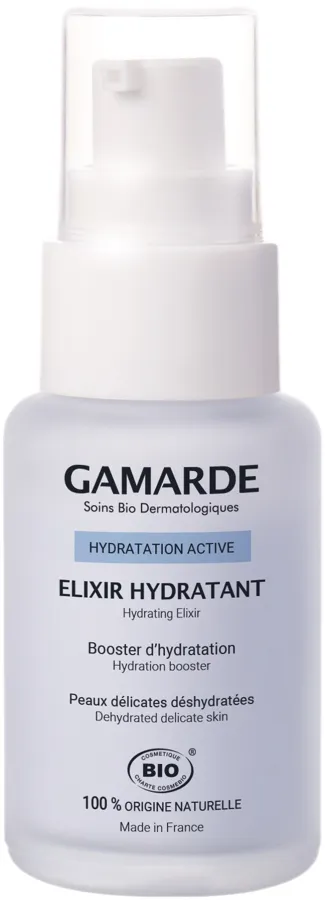 Elixir Hidratante BIO 30 ml, Gamarde