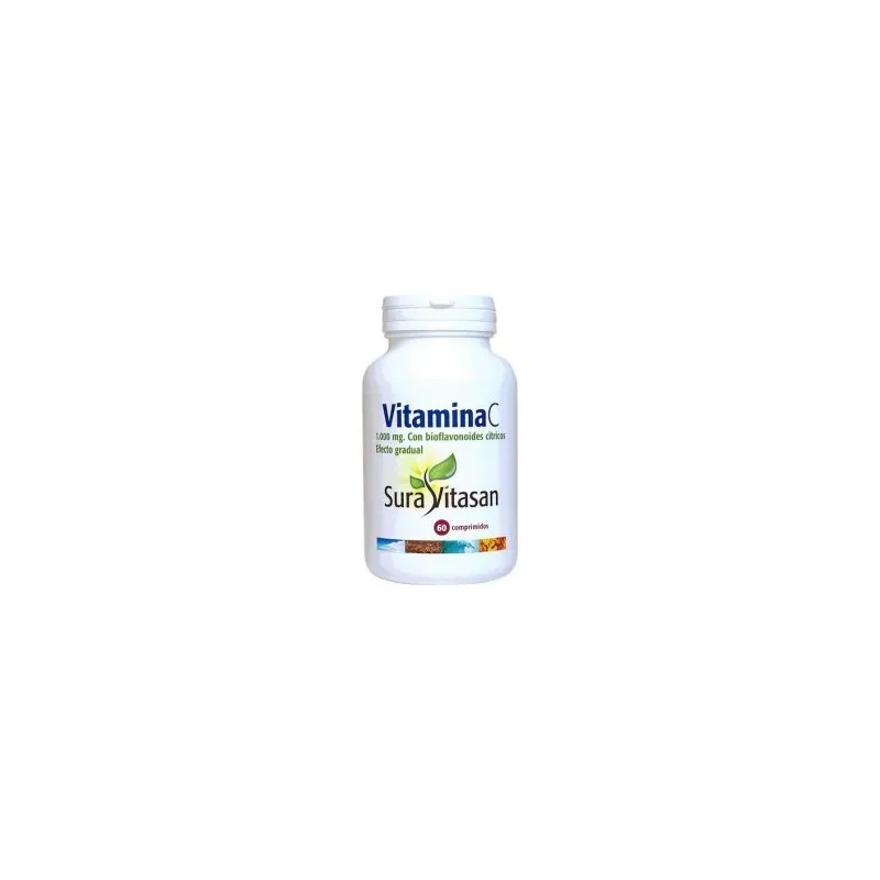 Vitamina c 1000 mg sura 60 comprimidos, Sura Vitasan