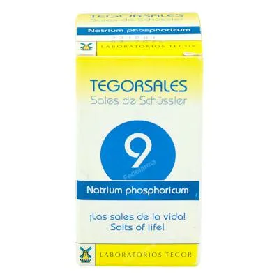 NATRIUM-PHOS. D6 tegorsales (Nº9) 350 comprimidos 20 g, Tegor