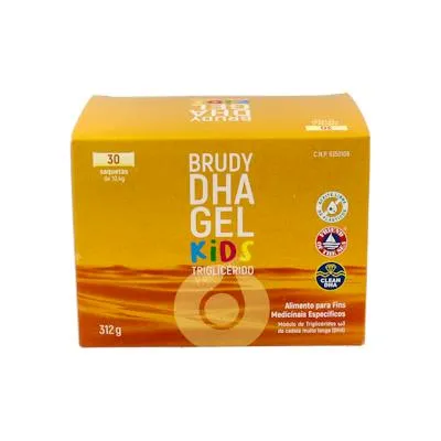 Brudy DHA gel kids 30 sticks, Brudylab