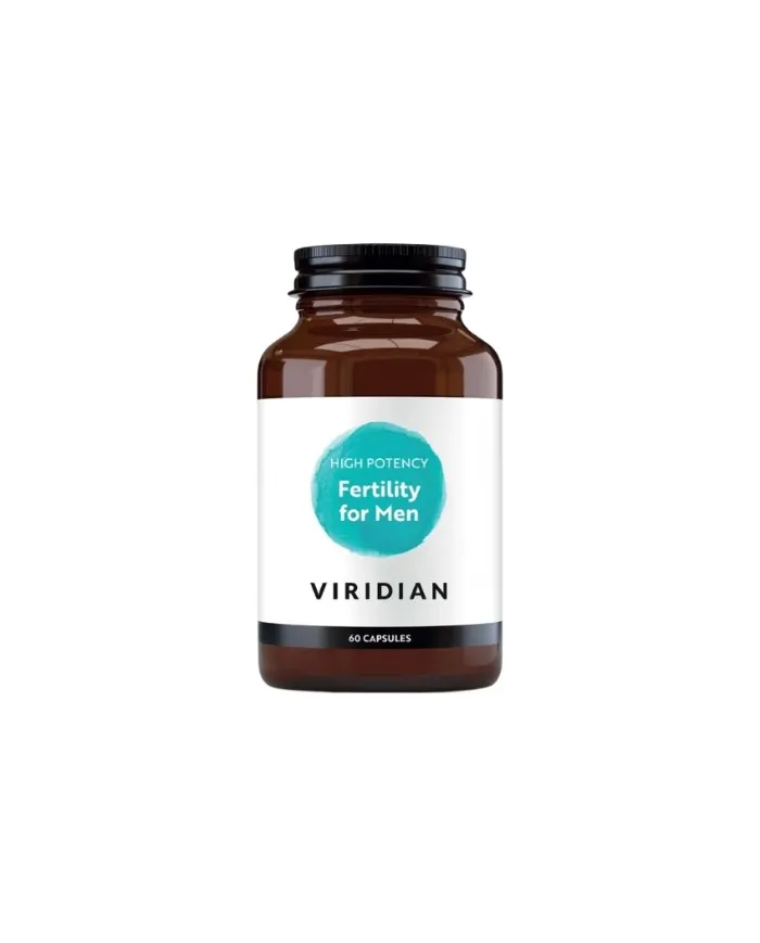 Fertility for men alta potencia 60 cápsulas, Viridian